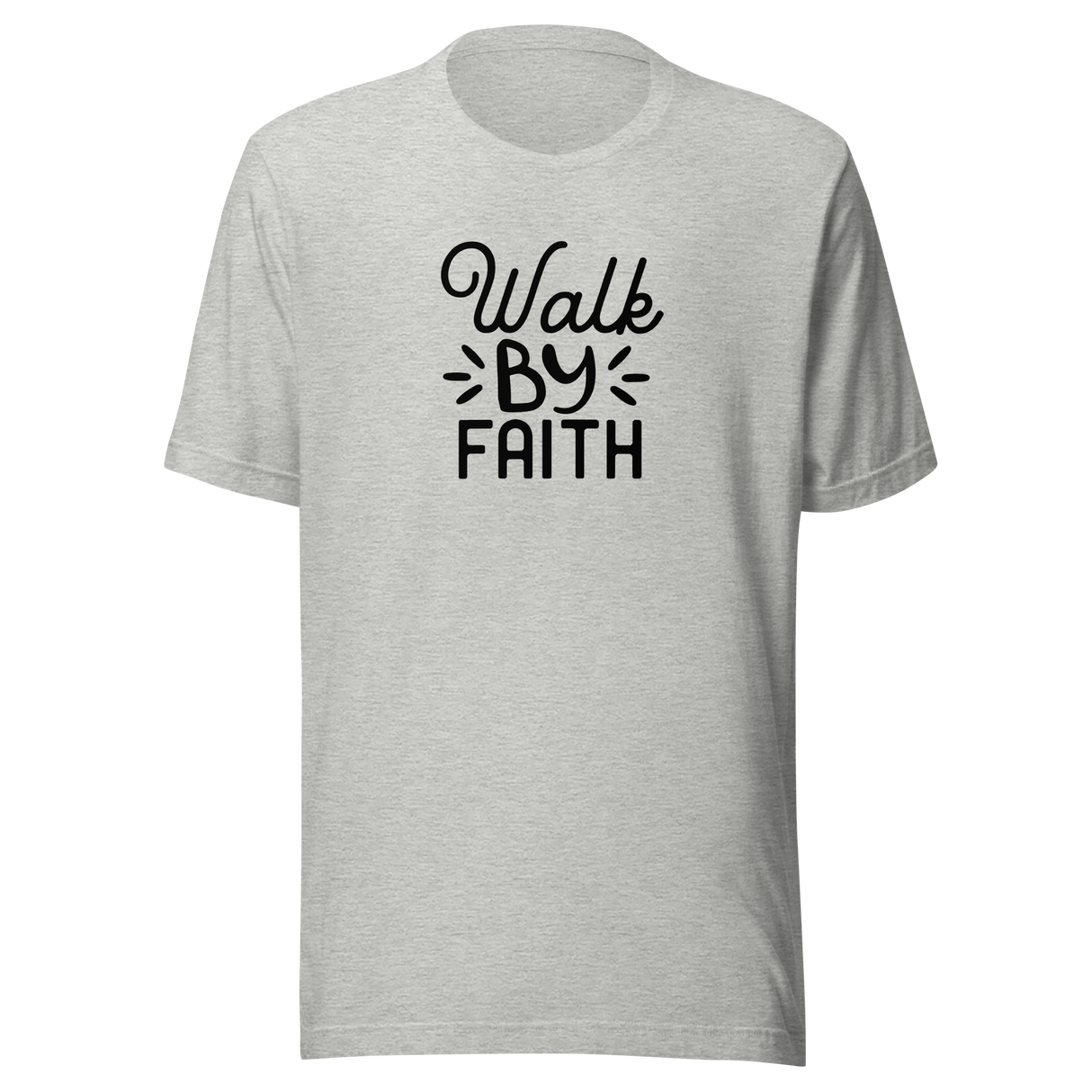 walk-the-faith-christian-tee-faith-t-shirt-bible-tee-jesus-t-shirt-religion-tee#color_athletic-heather