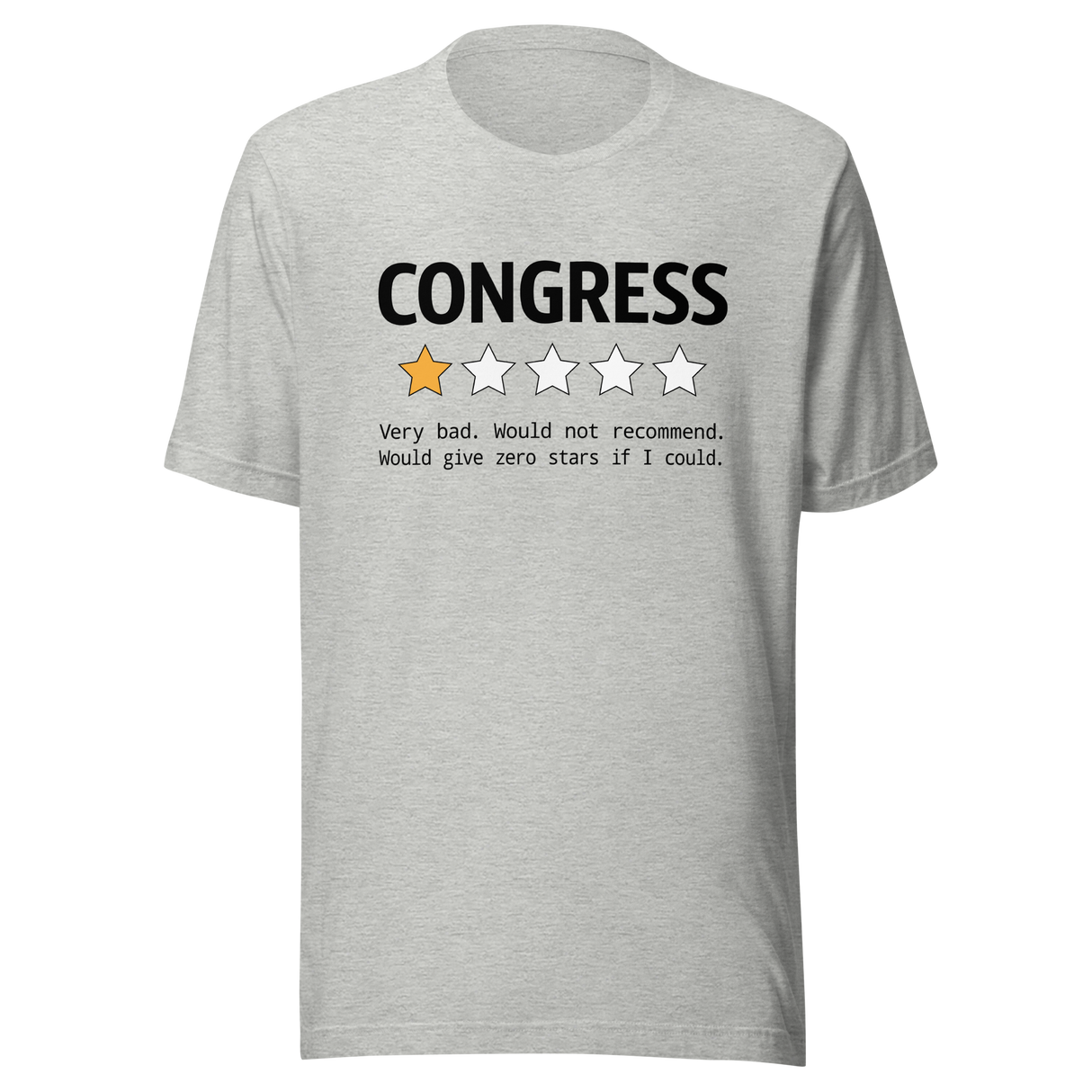 us-congress-very-bad-review-united-states-tee-congress-t-shirt-republican-tee-politics-t-shirt-usa-tee#color_athletic-heather
