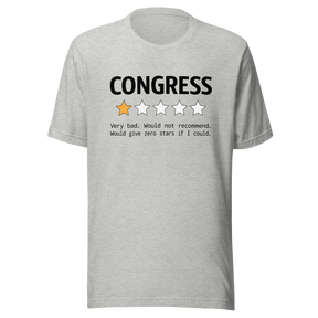 us-congress-very-bad-review-united-states-tee-congress-t-shirt-republican-tee-politics-t-shirt-usa-tee#color_athletic-heather