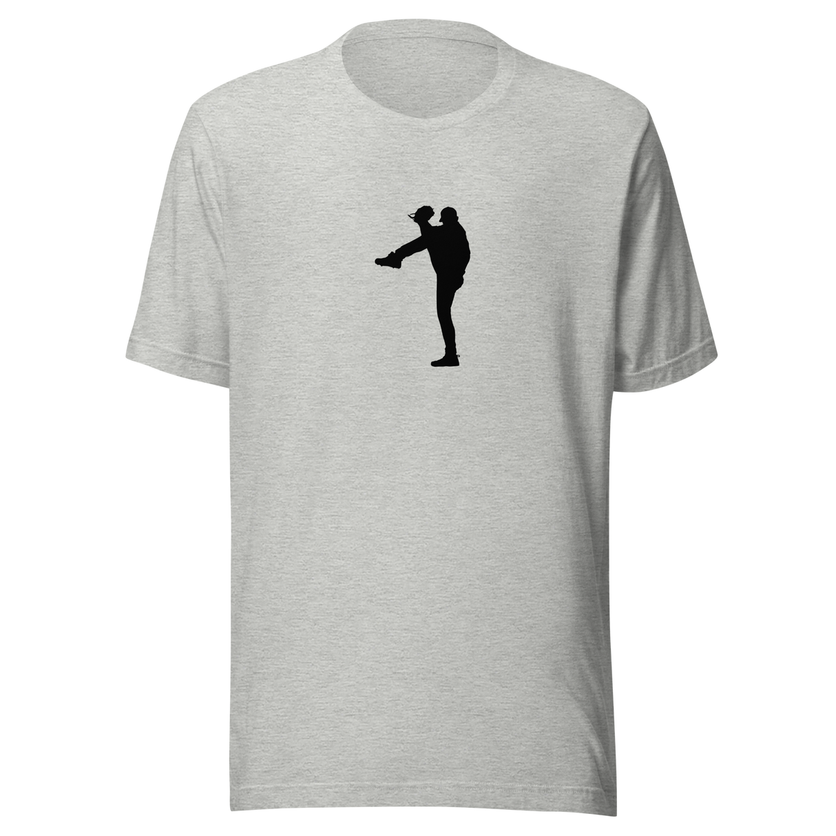 baseball-pitcher-silhouette-baseball-tee-pitcher-t-shirt-sports-tee-simple-t-shirt-summer-tee#color_athletic-heather