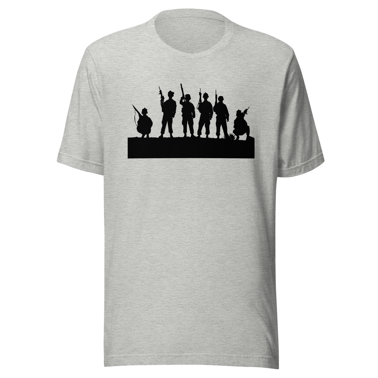 soldiers-silhouette-military-tee-silhouette-t-shirt-soldier-tee-military-t-shirt-usa-tee#color_athletic-heather