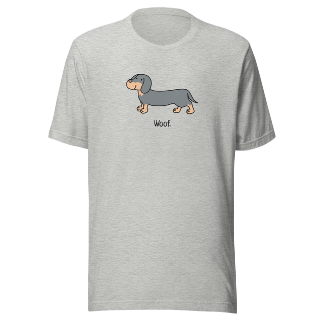 dachshund-dog-woof-dachsund-tee-dachshund-t-shirt-dog-tee-dog-lover-t-shirt-dog-mom-tee#color_athletic-heather