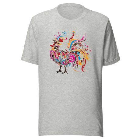 colorful-illustrated-rooster-colorful-tee-illustrated-t-shirt-rooster-tee-farm-t-shirt-animal-tee#color_white