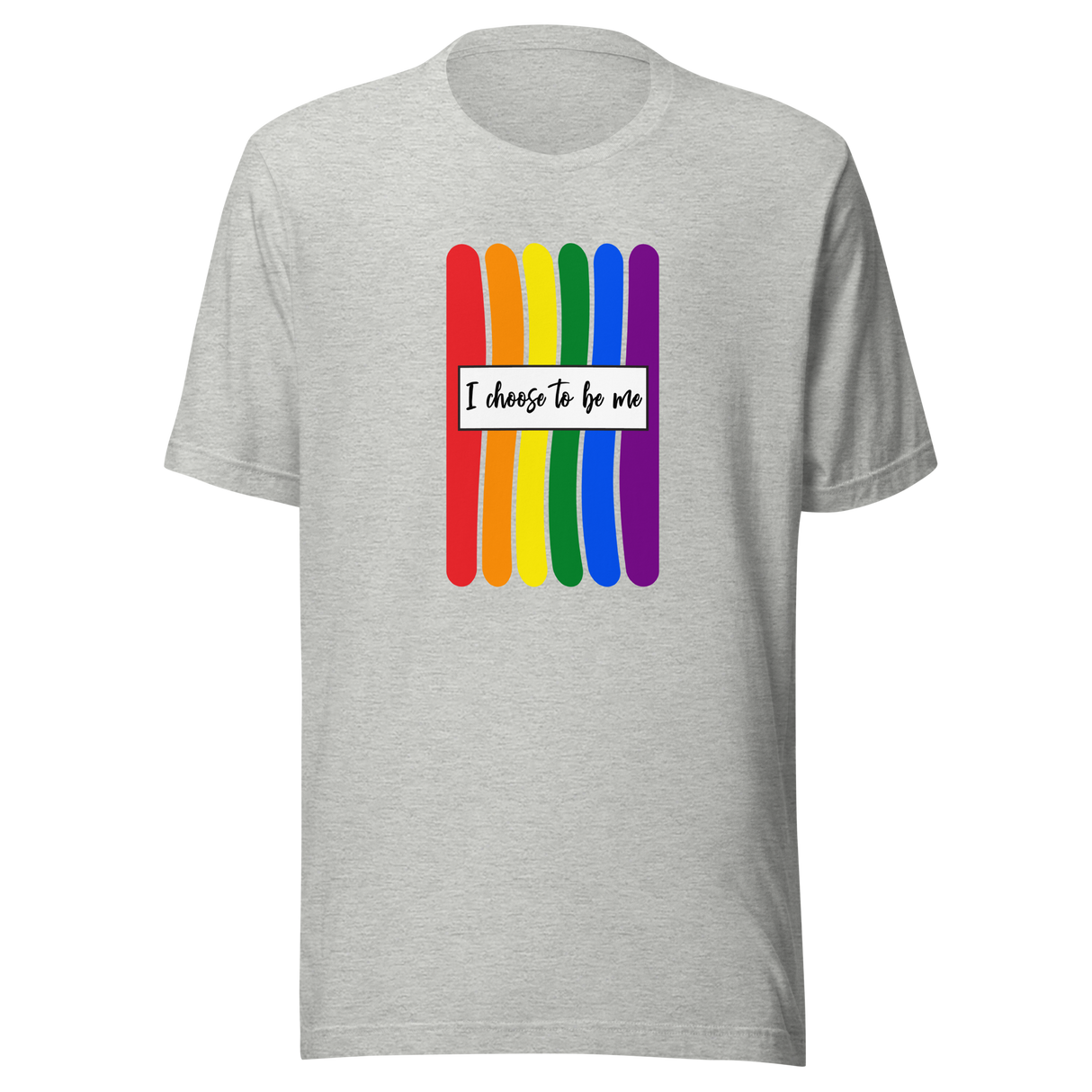 i-choose-to-be-me-lgbt-colors-lgbt-tee-gay-t-shirt-rainbow-tee-mantra-t-shirt-life-tee#color_athletic-heather