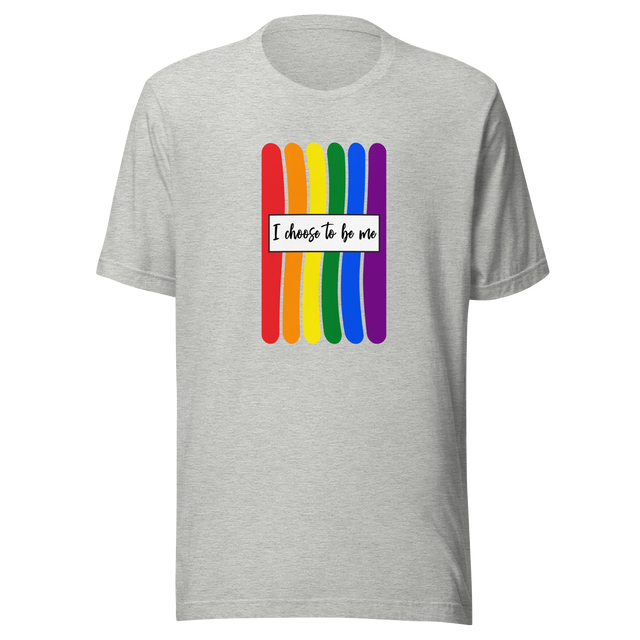 i-choose-to-be-me-lgbt-colors-lgbt-tee-gay-t-shirt-rainbow-tee-mantra-t-shirt-life-tee#color_athletic-heather