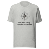 live-by-the-compass-not-by-the-clock-live-by-compass-tee-compass-t-shirt-explore-tee-t-shirt-tee#color_athletic-heather