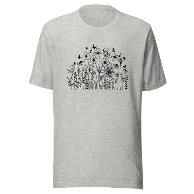 wildflowers-wildflowers-tee-blue-bonnets-t-shirt-dandelions-tee-t-shirt-tee#color_athletic-heather