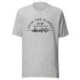 save-the-planet-its-the-only-one-with-chocolate-earth-tee-life-t-shirt-planet-tee-t-shirt-tee#color_athletic-heather