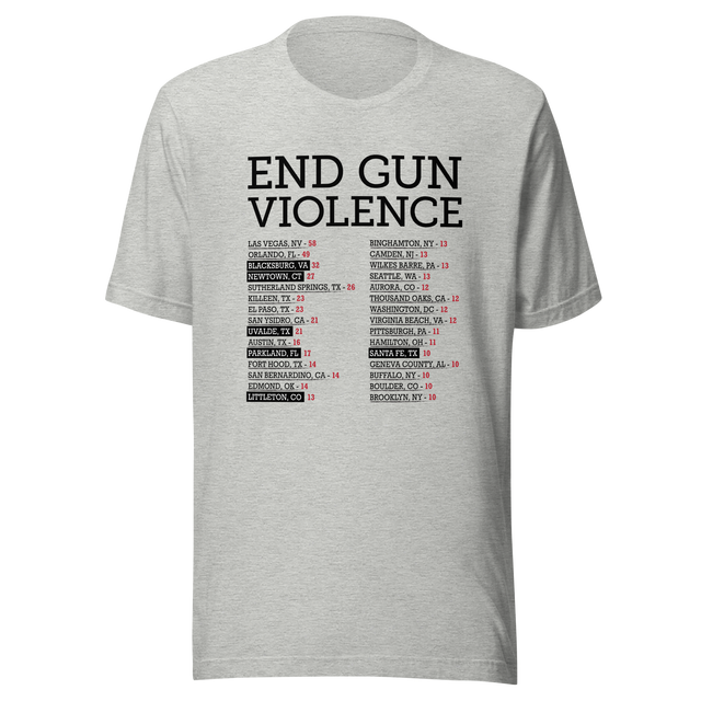 end-gun-violence-city-list-usa-tee-government-t-shirt-cause-of-death-tee-t-shirt-tee#color_athletic-heather