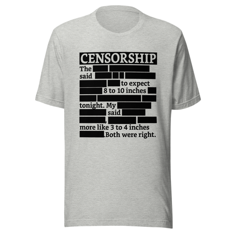 censorship-the-said-to-expect-8-to-10-inches-tonight-my-husband-said-more-like-3-to-4-inches-both-were-right-censorship-tee-funny-weatherman-tee-tee#color_athletic-heather