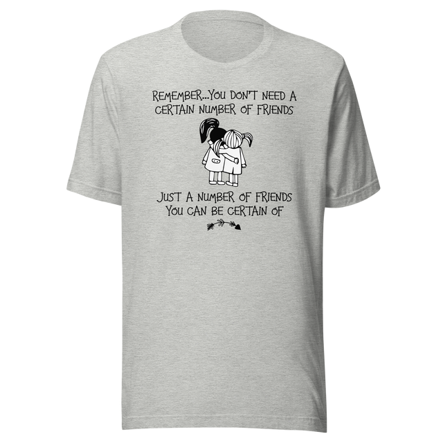 remember-you-dont-need-a-certain-number-of-friends-just-a-number-of-friends-you-can-be-certain-of-life-tee-motivational-t-shirt-life-tee-friendship-t-shirt-empowerment-tee#color_athletic-heather