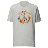 peace-sign-with-flowers-flowers-life-tee-floral-t-shirt-peace-tee-feminine-t-shirt-nature-tee-1#color_athletic-heather
