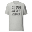 keep-calm-and-solve-a-sudoku-classic-tee-sudoku-t-shirt-calm-t-shirt-logic-tee-puzzler-t-shirt#color_athletic-heather