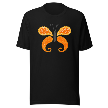 orange-butterfly-butterfly-tee-nature-t-shirt-butterflies-tee-orange-t-shirt-gift-tee#color_black