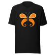 orange-butterfly-butterfly-tee-nature-t-shirt-butterflies-tee-orange-t-shirt-gift-tee#color_black