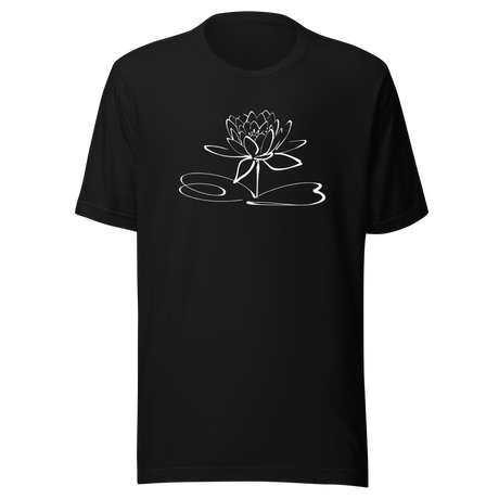 lotus-flower-lotus-tee-flower-t-shirt-yoga-tee-floral-t-shirt-ladies-tee#color_black
