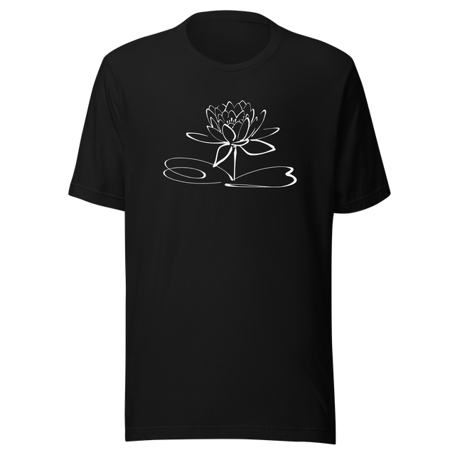 lotus-flower-lotus-tee-flower-t-shirt-yoga-tee-floral-t-shirt-ladies-tee#color_black