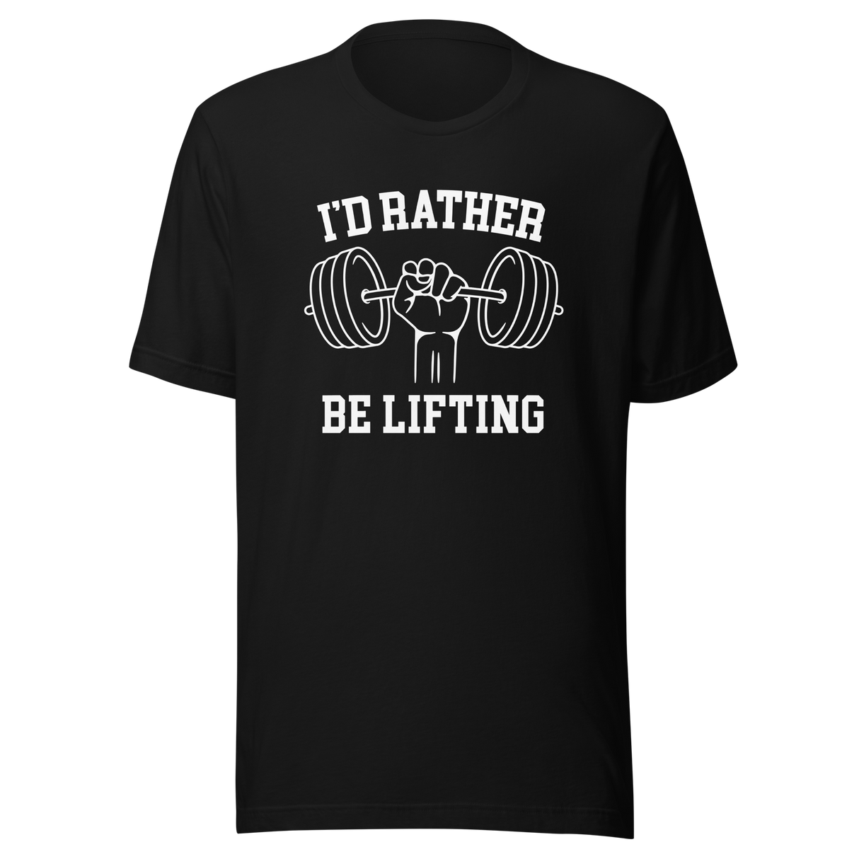 id-rather-be-lifting-weightlifting-tee-gym-t-shirt-lifting-tee-fitness-t-shirt-workout-tee#color_black