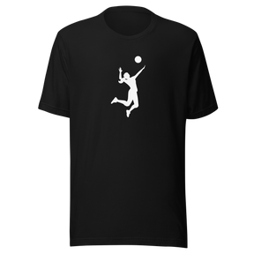 female-volleyball-player-serving-silhouette-volleyball-tee-server-t-shirt-volleyball-player-tee-sports-t-shirt-girls-tee#color_black