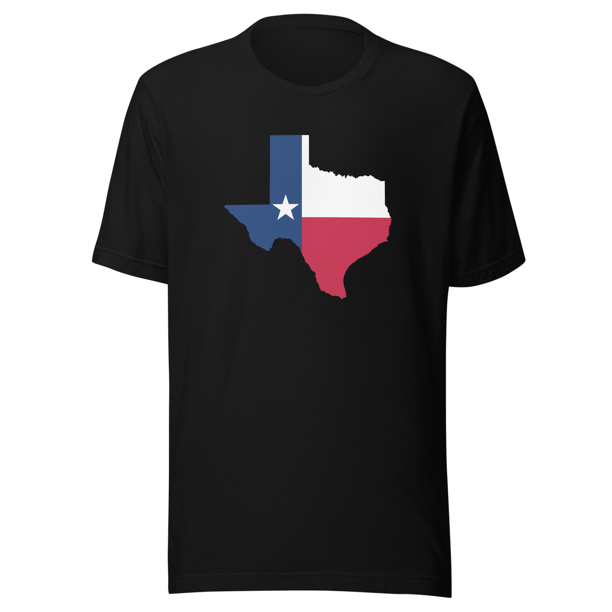 state-of-texas-outline-in-texas-flag-colors-texas-tee-state-t-shirt-austin-tee-lone-star-t-shirt-houston-tee#color_black