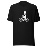 lady-on-bicycle-black-silhouette-bicycle-tee-bike-t-shirt-lady-tee-gift-t-shirt-mom-tee#color_black