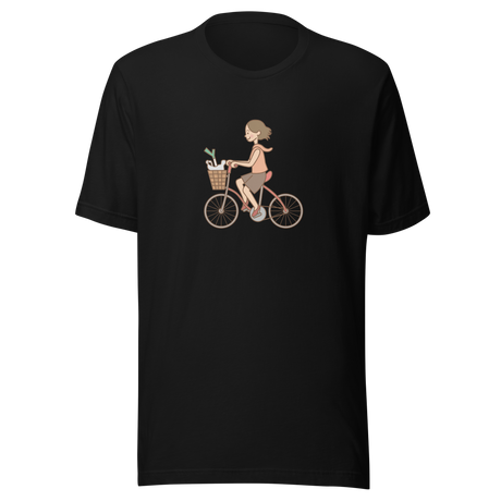 girl-riding-bicycle-with-front-basket-bicycle-tee-bike-t-shirt-girl-tee-gift-t-shirt-mom-tee#color_black