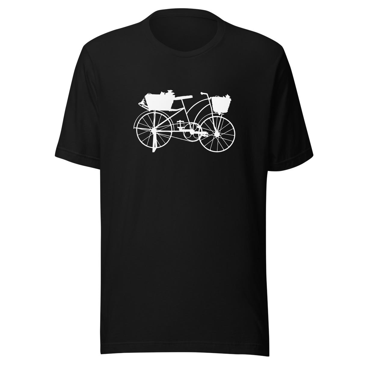 bicycle-silhouette-with-front-and-back-baskets-bicycle-tee-bike-t-shirt-silhouette-tee-gift-t-shirt-mom-tee#color_black