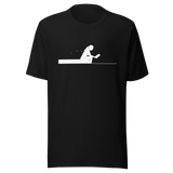 lady-reading-book-sitting-on-edge-of-pier-silhouette-reading-tee-read-t-shirt-books-tee-lake-t-shirt-ladies-tee#color_black