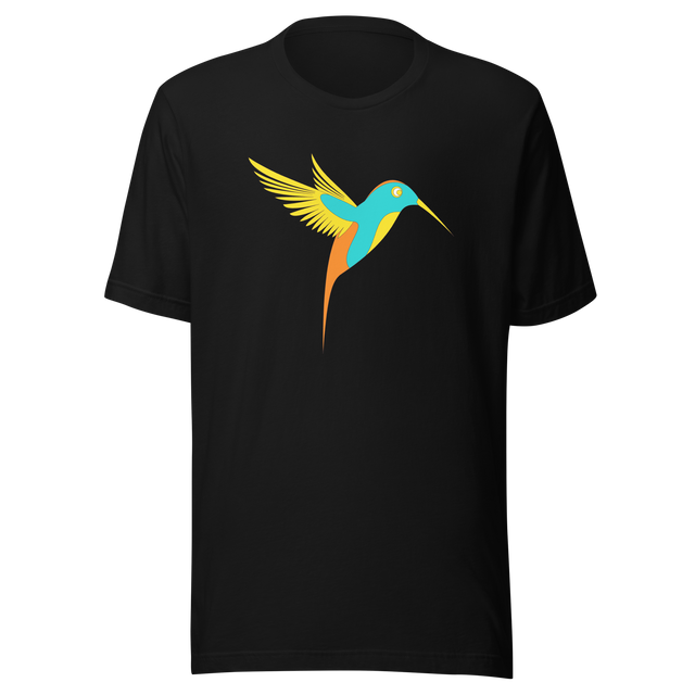 colorful-illustrated-bird-bird-tee-birds-t-shirt-nature-tee-outdoors-t-shirt-gift-tee#color_black