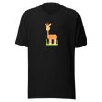 giraffe-illustrated-giraffe-tee-animal-t-shirt-cute-tee-safari-t-shirt-children-tee#color_black