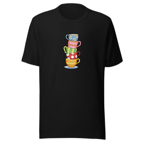 stack-of-colorful-coffee-cups-coffee-tee-cup-t-shirt-tea-tee-coffe-lover-t-shirt-gift-tee#color_black