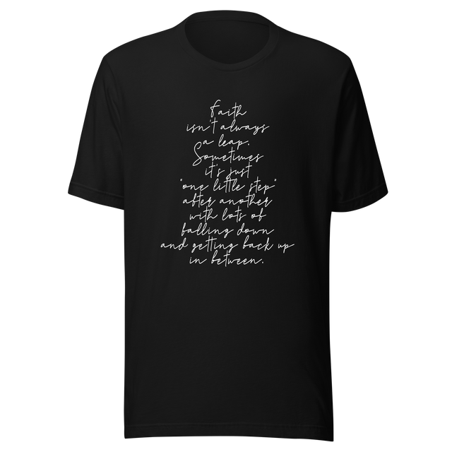 faith-isnt-always-a-leap-sometimes-its-courage-tee-faith-t-shirt-leap-of-faith-tee-jesus-t-shirt-inspirational-tee#color_black