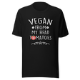 vegan-from-my-head-tomatoes-vegan-tee-lifestyle-t-shirt-healthy-tee-mantra-t-shirt-life-tee#color_black