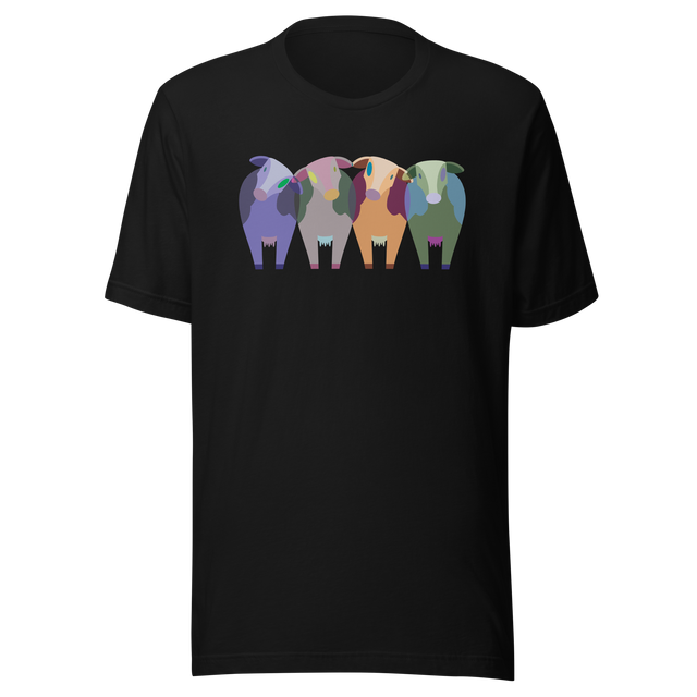 four-cows-standing-beside-each-other-watercolor-cow-tee-animal-t-shirt-farm-tee-farm-t-shirt-life-tee#color_black