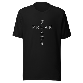 jesus-freak-in-shape-of-cross-jesus-tee-freak-t-shirt-christian-tee-t-shirt-tee#color_black