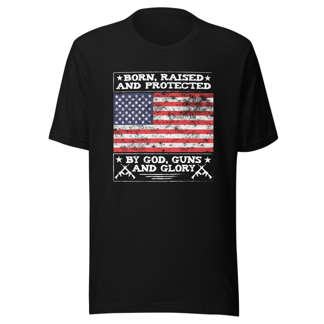 born-raised-and-protected-by-god-guns-and-glory-second-amendment-tee-ar15-t-shirt-guns-tee-t-shirt-tee#color_black