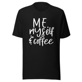 me-myself-and-coffee-coffee-tee-pretty-t-shirt-coffee-lover-tee-t-shirt-tee#color_black