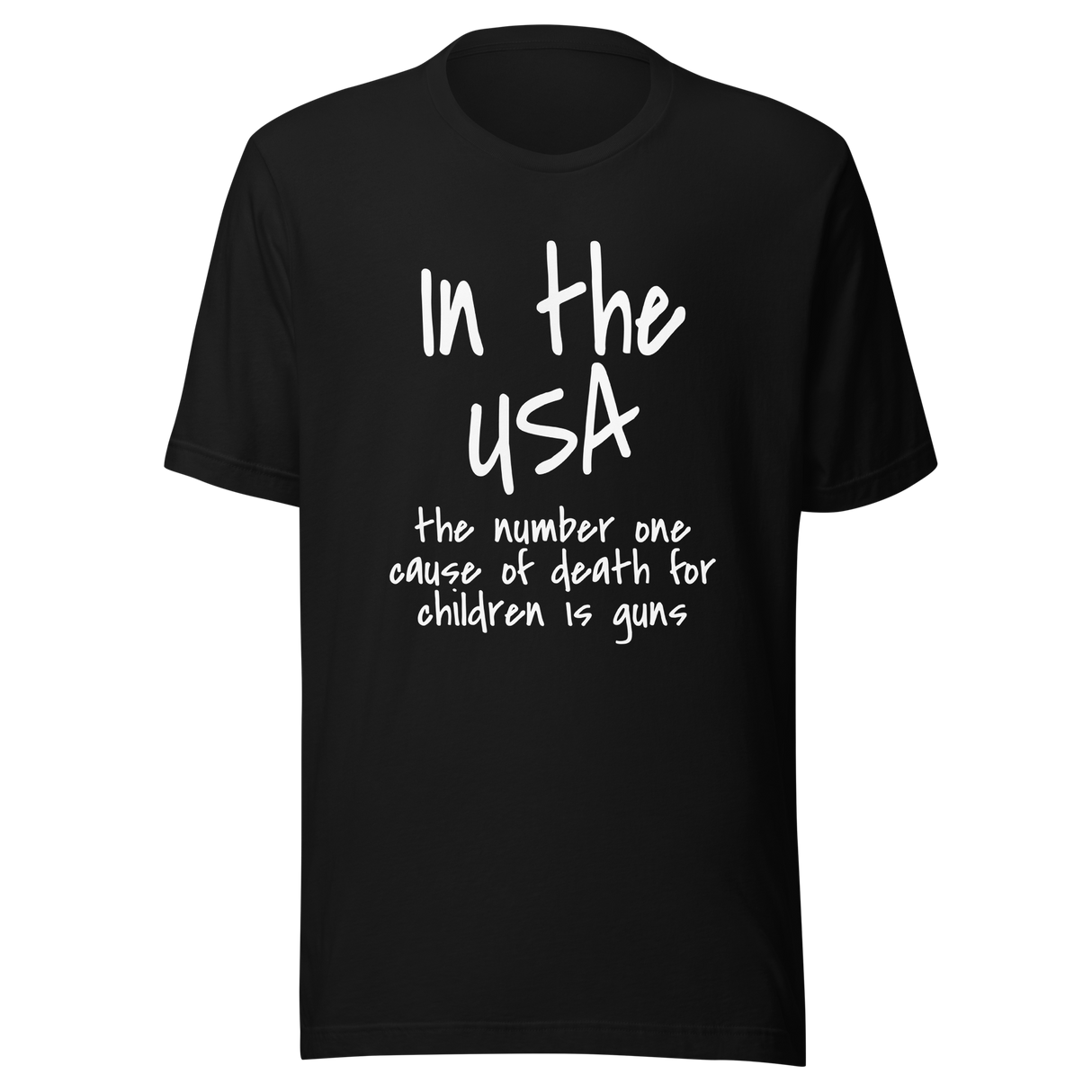 in-the-usa-the-number-one-cause-of-death-for-children-is-guns-usa-tee-government-t-shirt-cause-of-death-tee-t-shirt-tee#color_black