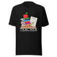 teacher-with-books-and-apple-teacher-tee-teaching-t-shirt-school-tee-t-shirt-tee#color_black