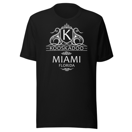 Kooskadoo Miami - Miami Tee - Florida T-Shirt - South Beach Tee -  T-Shirt -  Tee