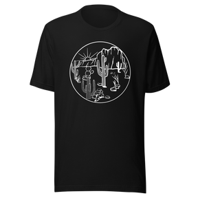 sonora-mojave-desert-with-saguaro-cactus-arizona-travel-tee-sonora-t-shirt-mojave-tee-desert-t-shirt-saguaro-tee#color_black