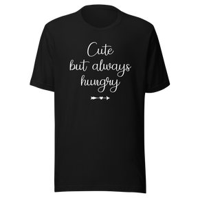 cute-but-always-hungry-food-tee-funny-t-shirt-cute-tee-hungry-t-shirt-foodie-tee#color_black