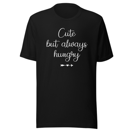 cute-but-always-hungry-food-tee-funny-t-shirt-cute-tee-hungry-t-shirt-foodie-tee#color_black