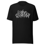 wildflowers-flowers-tee-wildflowers-t-shirt-floral-tee-nature-t-shirt-garden-tee#color_black