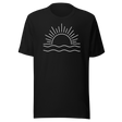 sunset-sunrise-with-ocean-ripples-travel-tee-life-t-shirt-travel-tee-sunset-t-shirt-sunrise-tee#color_black