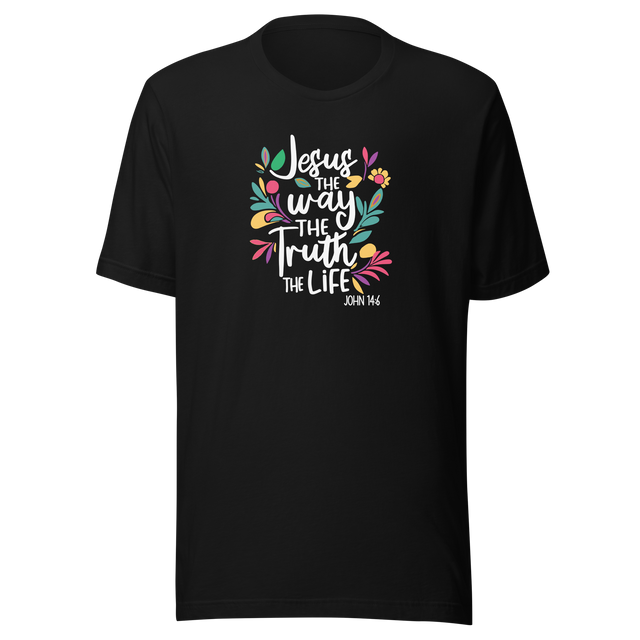 jesus-the-way-the-truth-the-life-faith-tee-faith-t-shirt-christianity-tee-jesus-t-shirt-religion-tee#color_black