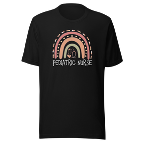 pediatric-nurse-nurse-tee-doctor-t-shirt-caring-tee-compassionate-t-shirt-dedicated-tee#color_black