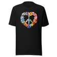 peace-sign-hippie-wild-flowers-retro-tee-flower-t-shirt-retro-tee-t-shirt-t-shirt-women-tee#color_black