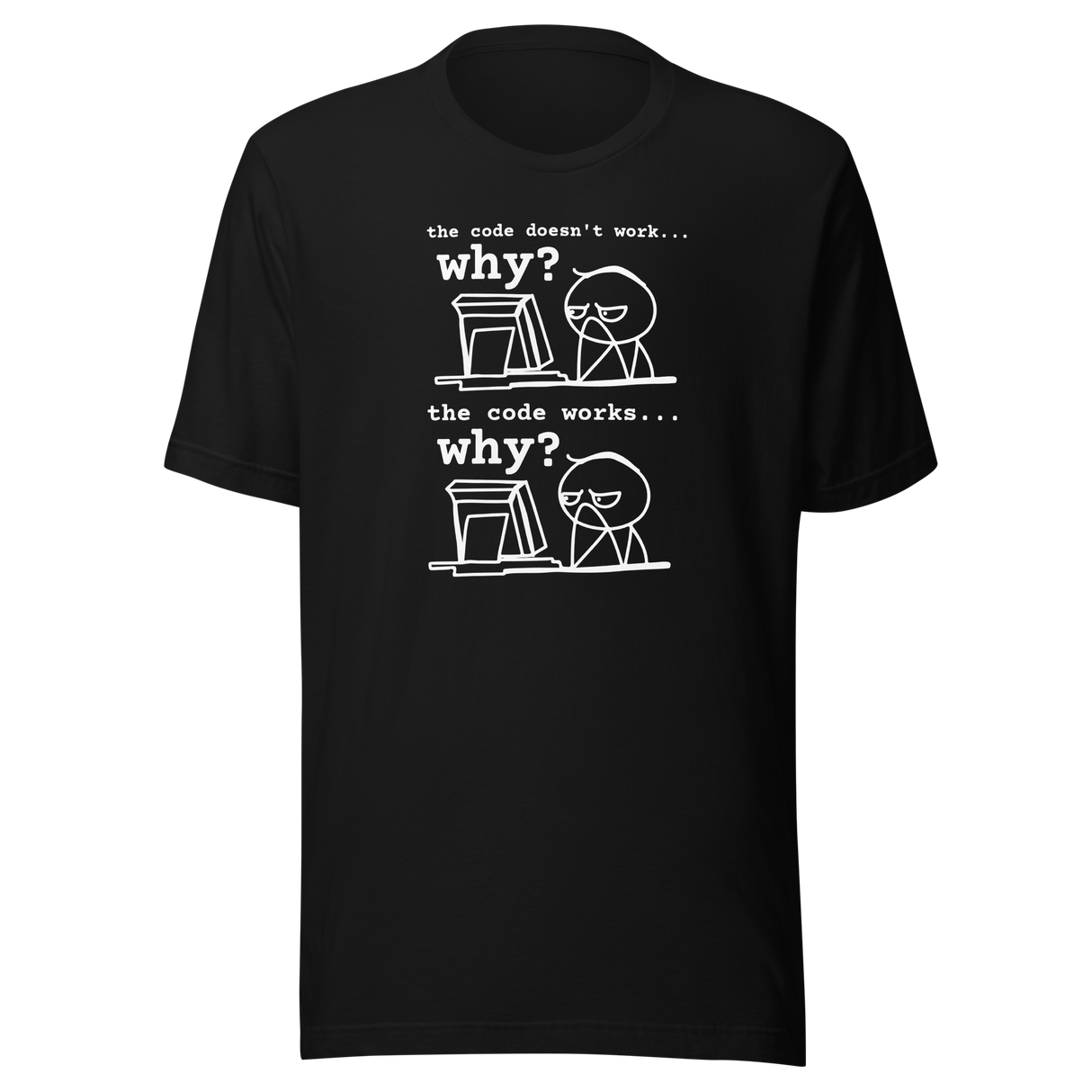 the-code-doesnt-work-why-the-code-works-why-tech-tee-tech-t-shirt-code-tee-programming-t-shirt-software-tee#color_black