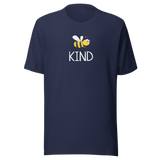 bee-kind-bee-tee-kind-t-shirt-be-kind-tee-inspirational-t-shirt-simple-tee#color_navy